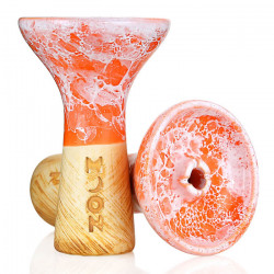 Moon Bowl - Phunnel - Orange Marble